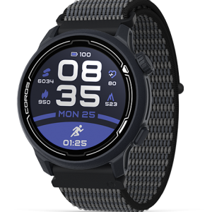 שעון דופק COROS PACE 2 Premium GPS Sport Watch שחור רצועת ניילון