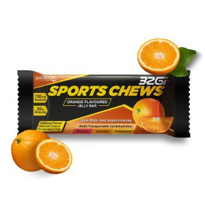 סוכריות אנרגיה איזוטוניות בטעם תפוז GI32 SPORTS CHEWS