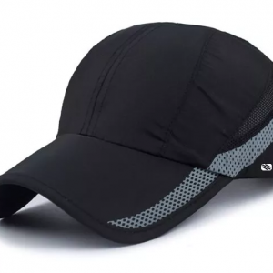כובע ריצה בצבע שחור RUDY
