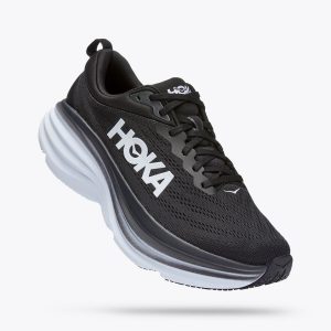 נעלי ריצה נשים HOKA BONDI 8 WIDE שחור