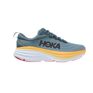 נעלי ריצה גברים HOKA BONDI 8 X-WIDE אפור כתום