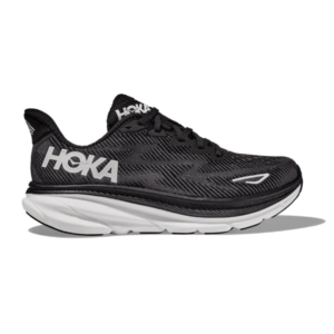 נעלי ריצה גברים HOKA CLIFTON 9 WIDE שחור לבן