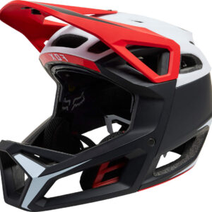 קסדת שטח מלאה שחור לבן FOX PROFRAME RS MIPS HELMET