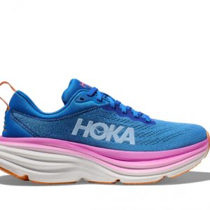 נעלי ריצה נשים HOKA BONDI 8 WIDE תכלת ורוד