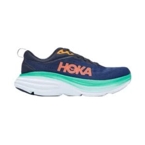 נעלי ריצה נשים HOKA BONDI 8 WIDE כחול ירוק