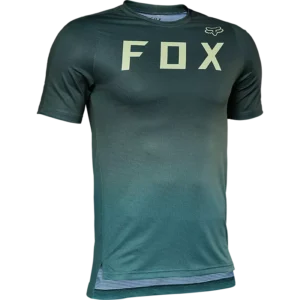 חולצת רכיבה שטח גברים ירוק FOX FLEXAIR PRO  SS