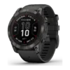 שעון ספורט חכם Garmin Fenix 7X Pro Solar | Sapphire | Titanium 51mm - שחור