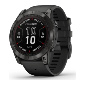 שעון ספורט חכם Garmin Fenix 7X Pro Solar | Sapphire | Titanium 51mm - שחור