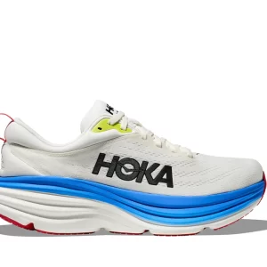 נעלי ריצה גברים HOKA BONDI 8 WIDE כחול לבן