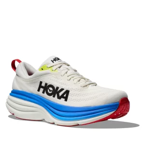 נעלי ריצה גברים HOKA BONDI 8 WIDE כחול לבן