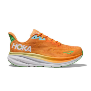 נעלי ריצה גברים HOKA CLIFTON 9 WIDE כתום