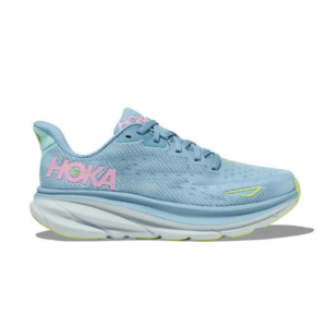 נעלי ריצה נשים HOKA CLIFTON 9 WIDE כחול ורוד