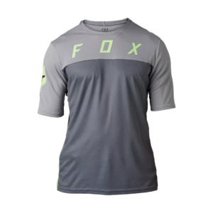 חולצת רכיבה גברים FOX DEFEND SS JERSEY CEKT אפור