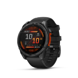 שעון דופק חכם GARMIN FENIX 8 47MM AMOLED אפור שחור