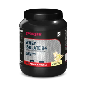 אבקת חלבון בטעם וניל  Sponser Whey Isolate 94 – 850g