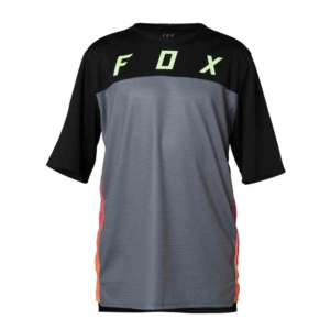 חולצת רכיבה ילדים FOX YTH DEFEND SS JERSEY RACE שחור