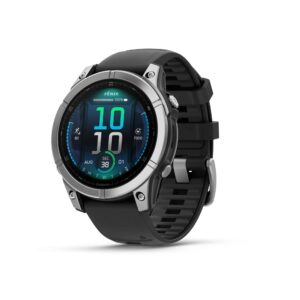 שעון דופק חכם GARMIN FENIX E 47mm AMOLED שחור