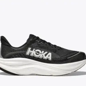 נעלי ריצה גברים HOKA SKYFLOW WIDE שחור לבן