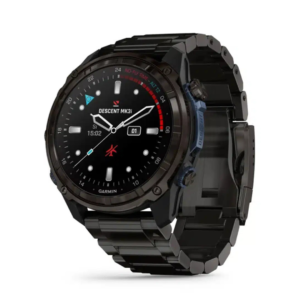 שעון צלילה וספורט GARMIN DESCENT Mk3i 51MM SAPPHIRE AMOLED TITANIUM שחור