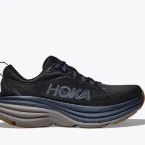 נעלי ריצה גברים HOKA BONDI 8 שחור\כחול