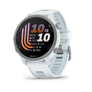 שעון ספורט חכם GARMIN Forerunner 170 Music - לבן תכלת