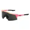 משקפי שמש 100% SPEEDCRAFT SL Matte Washed Out Neon Pink Smoke