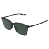 משקפי שמש 100% Legere Matte Black Gray Green