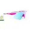 משקפי שמש Rudy Project SP886890 ASTRAL Pink Fluo Faded White Gloss Multilaser Ice