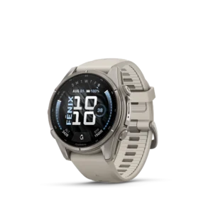שעון ספורט חכם Garmin Fenix 9 | Sapphire | 43mm – אפור ערפל