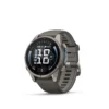 שעון ספורט חכם Garmin Fenix 9 | Sapphire | 43mm – אפור אבן