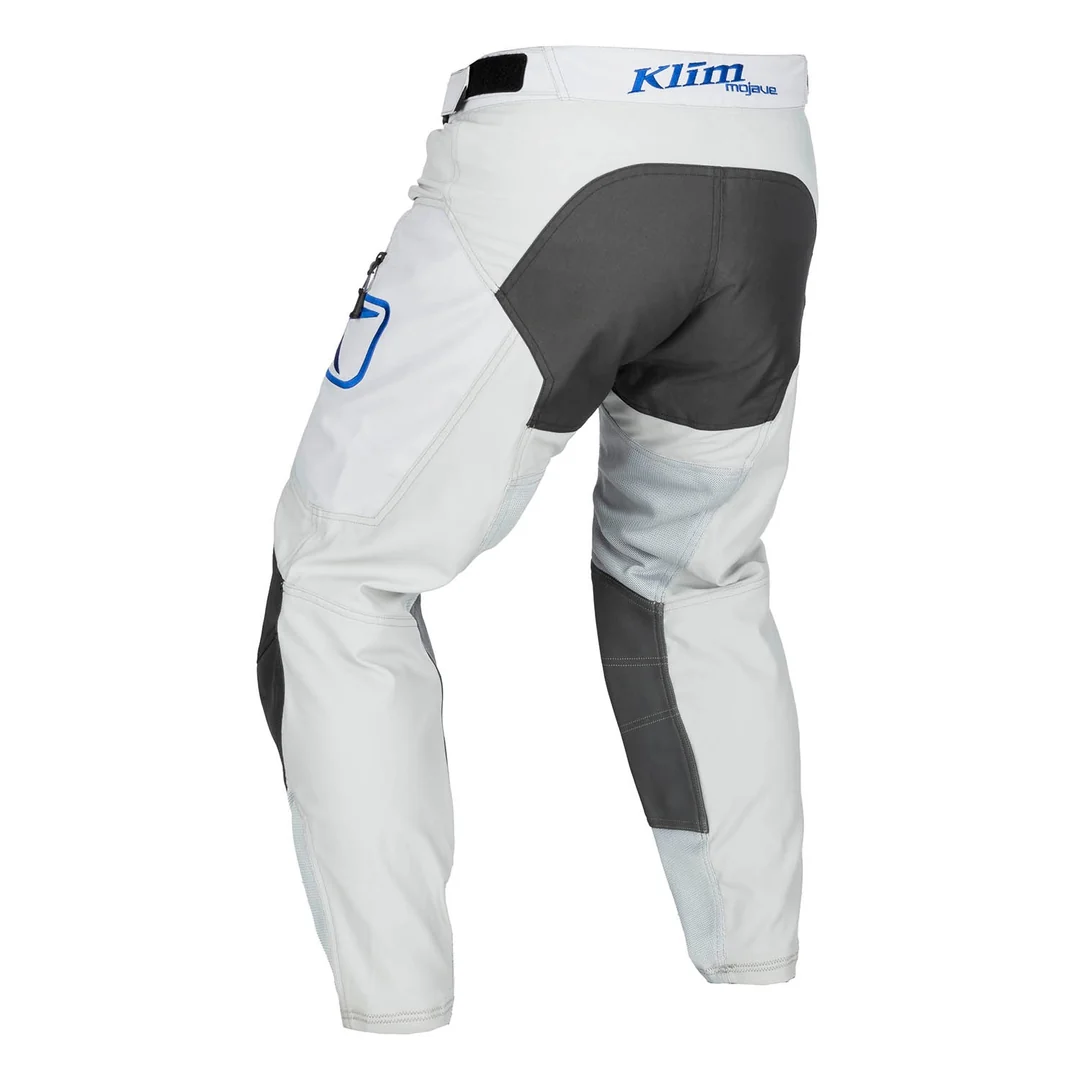 מכנסי רכיבת שטח אופנוע KLIM Mojave In The Boot Pant - אפור בהיר-כחול לילה