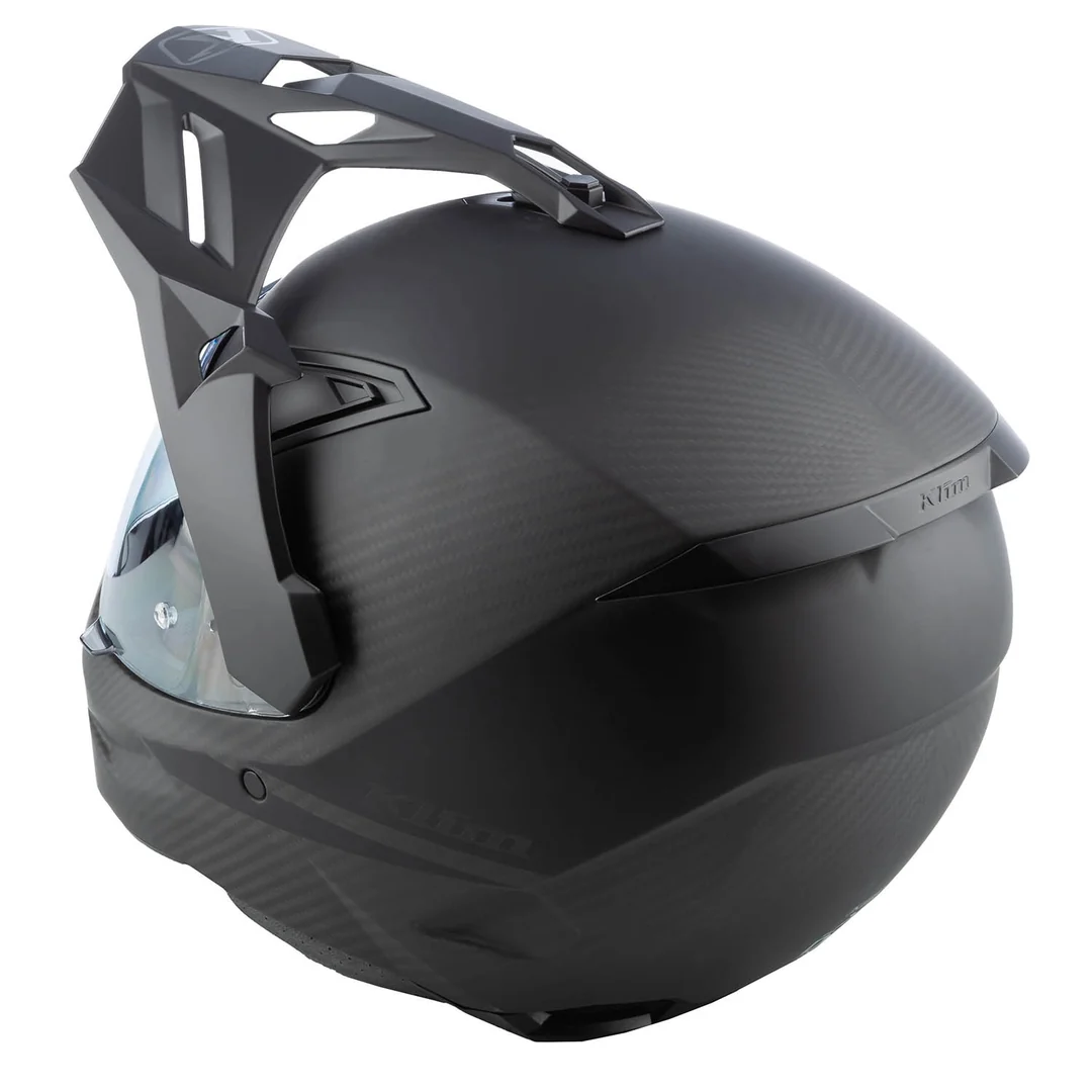 קסדת אופנוע אדוונצ'ר KLIM X1 Alpha Helmet ECE/DOT - פחמן שחור מט