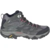 נעלי טיולים גברים Merrell Moab 3 Mid GORE-TEX – אפור/ירוק