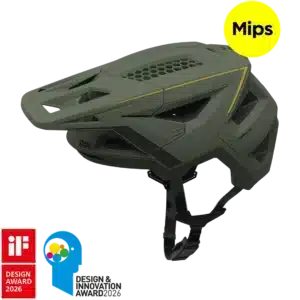 קסדת שטח לאופניים IXS Carve 1.0 MIPS – ירוק זית