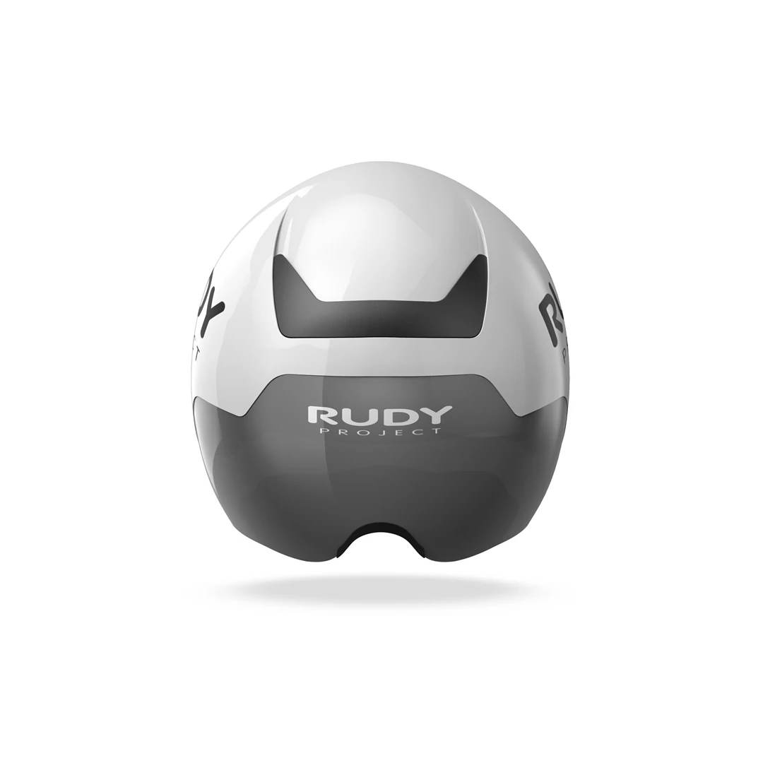 קסדת טריאתלון לאופניים Rudy Project The Wing – לבן מבריק – מבט נוסף